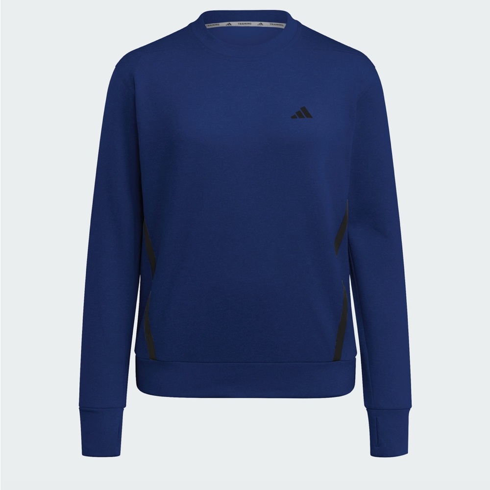Adidas Sport Performance Navy Blue Training JX6821 Sweatshirt Women’s Sz: S
